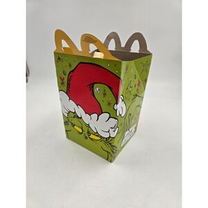 McDonald's Canada Exclusive 2025 Christmas Grinch Kid Happy Meal Empty